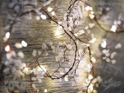 White Gemstone Stringlights - Battery